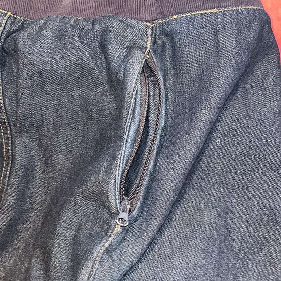 RXB denim skirt with zippered pockets size 16 - Picture 7 of 7